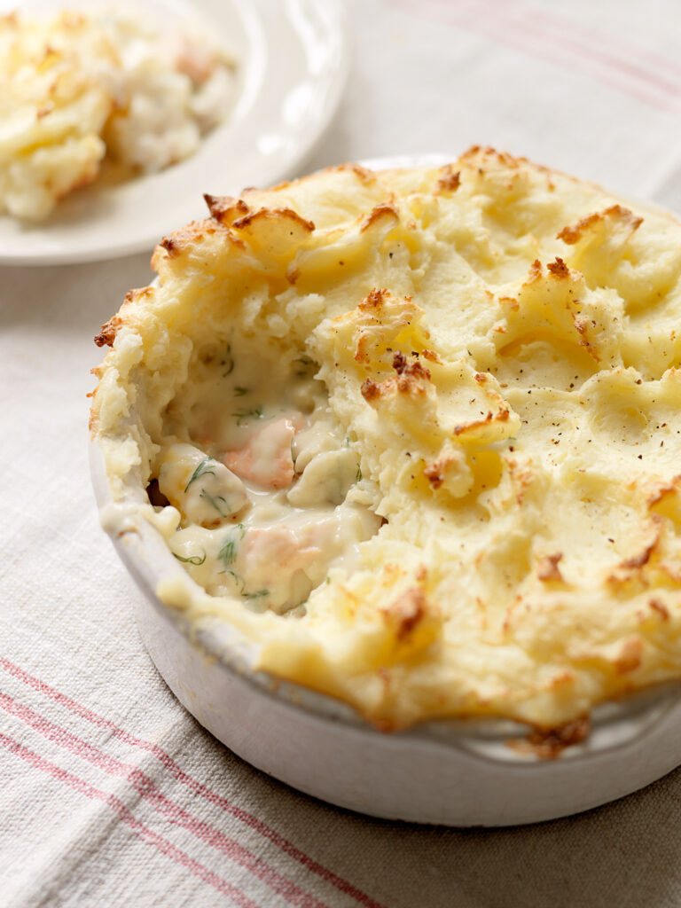 Fabulous Freezer Fish Pie- Justine Pattison's fabulous and easy recipe