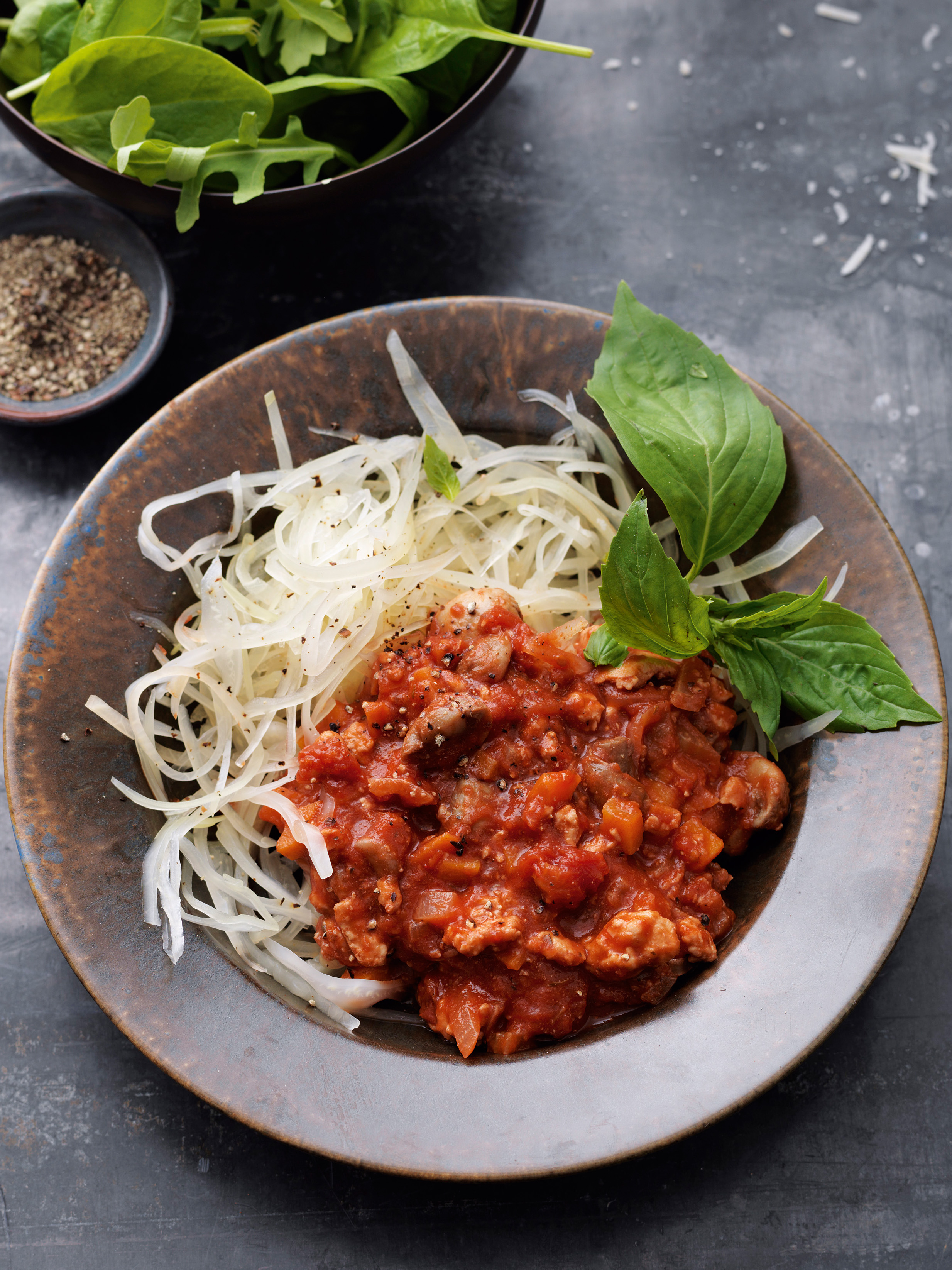 Turkey Bolognese with Cheat's Spaghetti- Justine Pattison's recipe