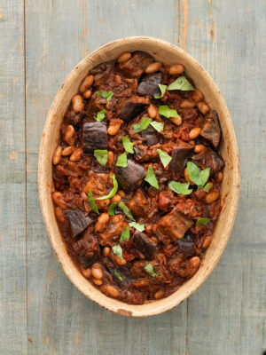 Aubergine stew